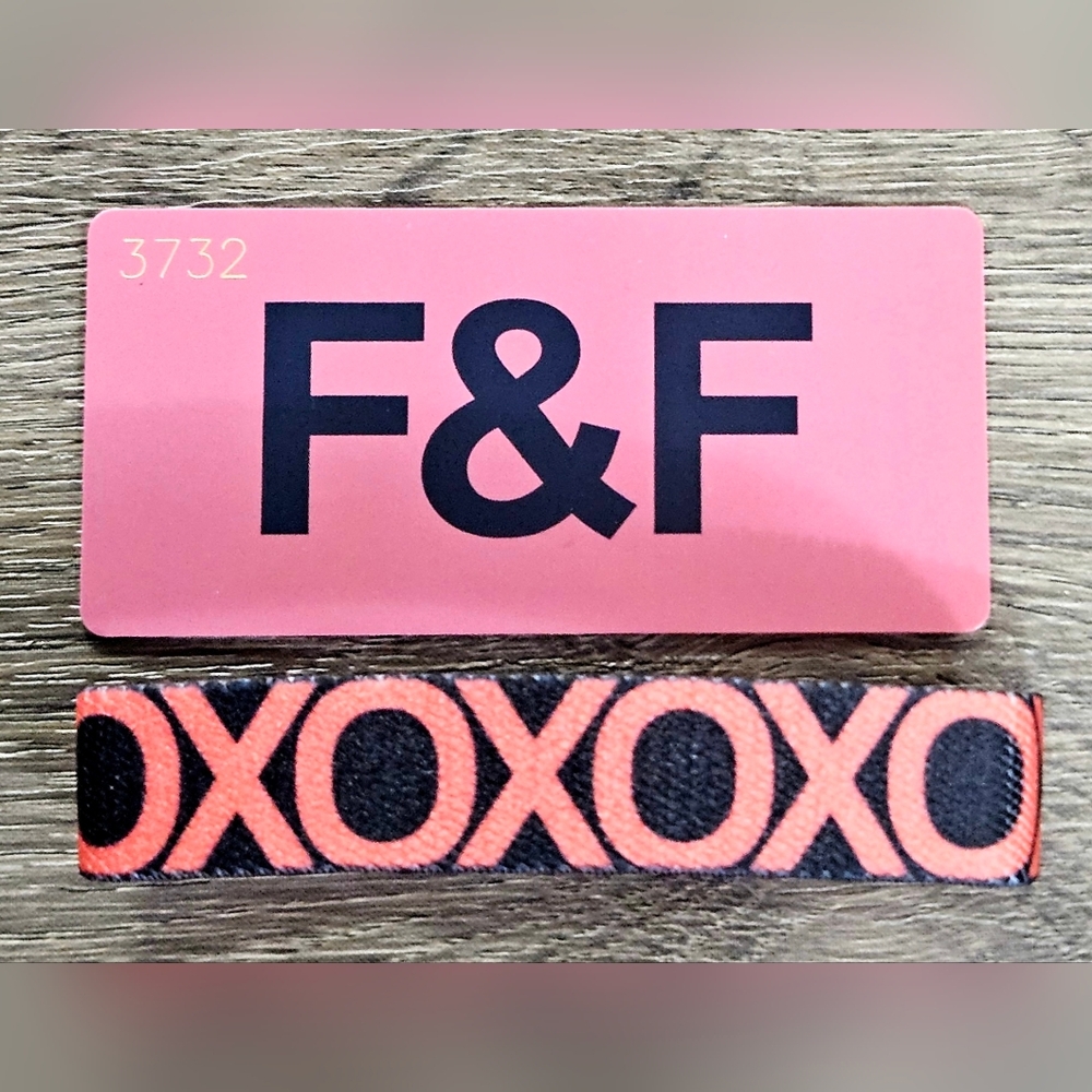 ZOX "F&F" #3732 RED Colorwheel 2023 Friends & Family COLLECTIBLE WRISTBAND